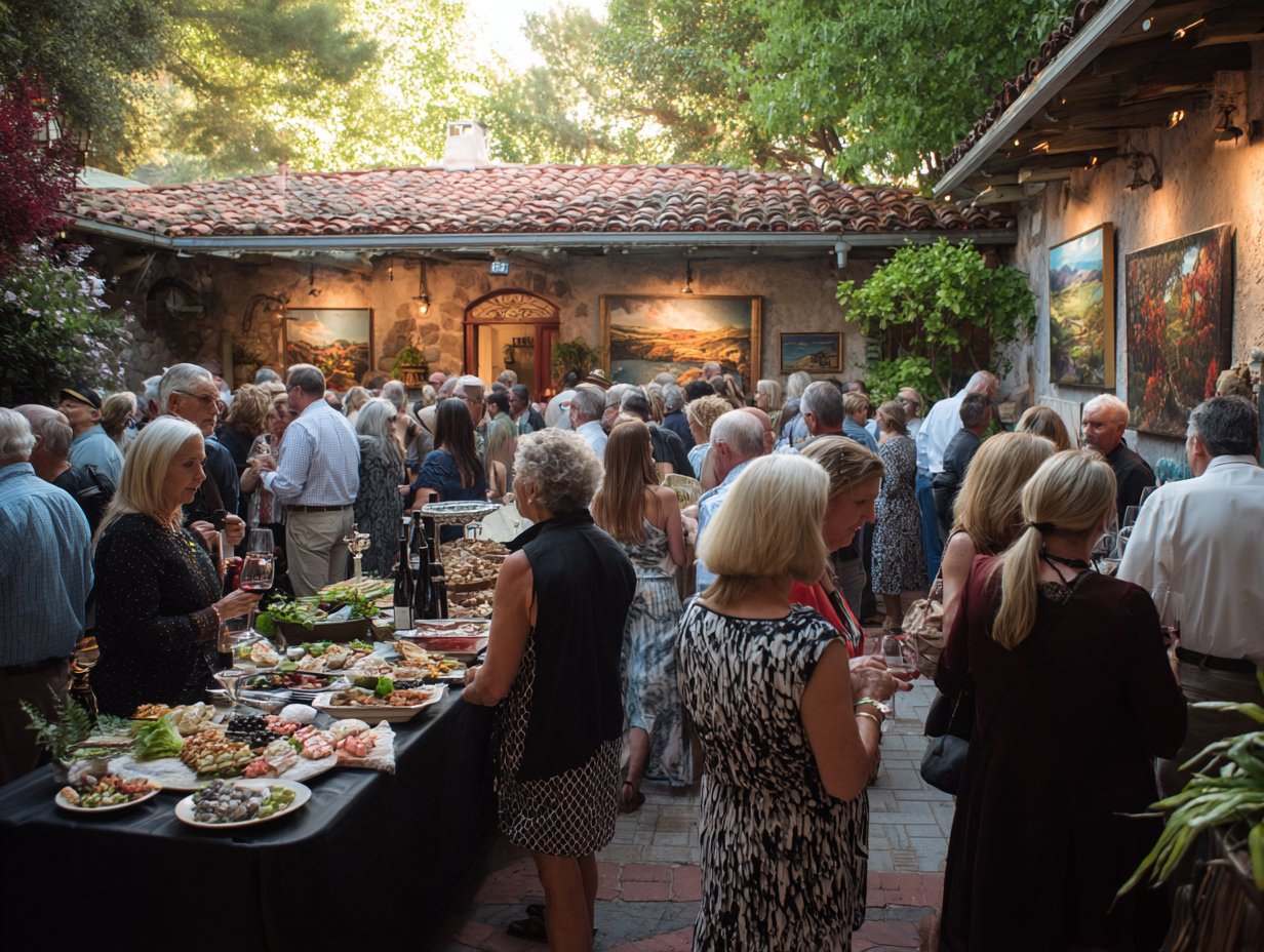 Outdoor autumn community event